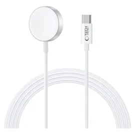 TECH-PROTECT Ultraboost magnetisches Ladekabel Typ-C 120 Cm Apple Watch Weiss – Weiß