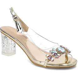 Goldene Sandalen S.Barski Absatzschuhe, 39