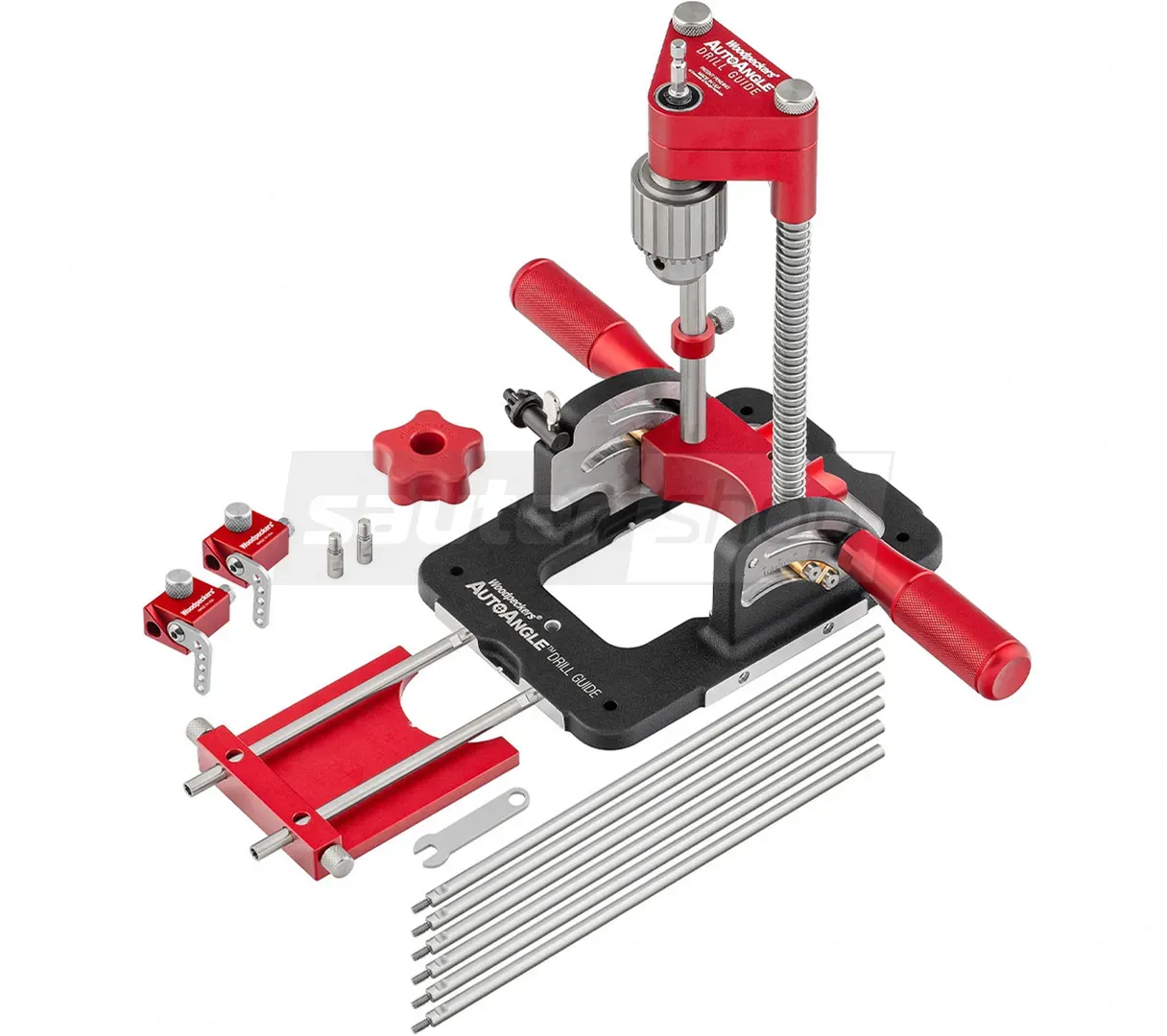 WOODPECKERS AutoAngle Drill Guide - Deluxe