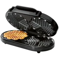 SILVERCREST® KITCHEN TOOLS Doppel-Waffeleisen, mit Backplatte aus hochwertigem Aluminium-Druckguss - B-Ware neuwertig