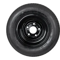 Verstärktes Rad für Anhänger LINGLONG REIFEN 195/55 R10C 98/96N UNITRAILER FELGE schwarz 6Jx10"H2 5x112 ET:-4