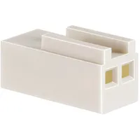 TRU Components Buchsengehäuse-Kabel Polzahl Gesamt 3 Rastermaß: 2.54 mm