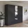 Rauch Drehtürenschrank Bari 225 x 210 x 54 cm Grau