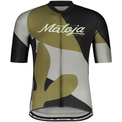 Maloja PaternkofelM. Herren Fahrradtrikot oliv- Gr. M
