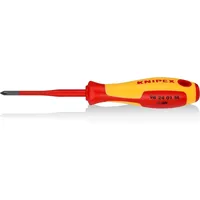 Knipex Kreuzschlitz-Schraubendreher PH1 Klingenlänge 80 mm
