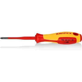 Knipex Kreuzschlitz-Schraubendreher PH1 Klingenlänge 80 mm