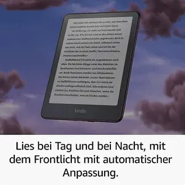 Amazon Kindle Paperwhite Signature Edition (2024), 7-Zoll Display, 32 GB E-Book-Reader Metallic Black
