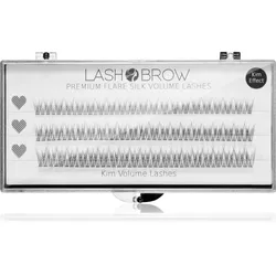 Lash Brow Premium Flare Silk Lashes künstliche Wimpern Kim Volume Lashes 1 St.