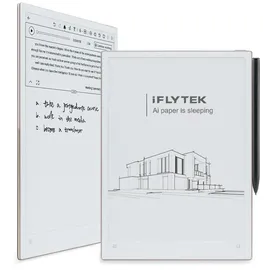 IFLYTEK AINOTE 2, 10.65" Paper-Tablet, KI-Notiztablett für Meetings, ultradünn 4,2 mm, digitales Notizbuch mit Sprache-zu-Text, 16-Sprachen-Transkription, Handschrift-zu-Text (inkl. Stift)