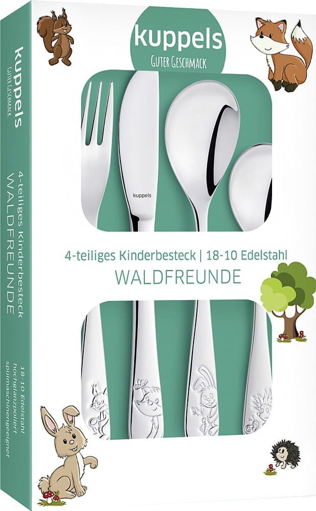 Preisvergleich Produktbild Kuppels Kinderbesteck 4-Tlg.     Bauernhoffreunde