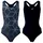 Legea Badeanzug Micol Blau 2XL