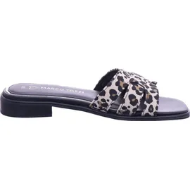 Marco Tozzi Damen Pantoletten Elegant Sommer, Mehrfarbig (Leo Dune), 39 EU