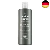 ManCave Anti Schuppen Shampoo, Haarwachstum Shampoo Herren, Meersalzduft, 350ml Flasche,Sulfatfrei, DHT-Blocker, Enthält Sägepalme, Panthenol und Betain, Natürliche Formulierung, Vegan