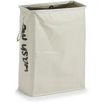 Zeller Wäschesammler beige 40 56 cm