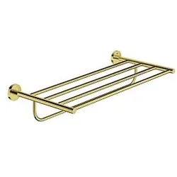 Grohe Essentials Multi-Badetuchhalter 40800GL1 55cm, verdeckte Befestigung, cool sunrise