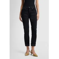 7 For All Mankind für Damen. JSDTC880SN Schmale Mid-Rise-Jeans schwarz (28), Lässig