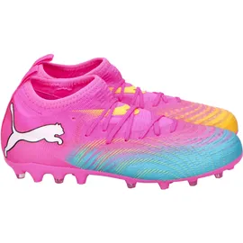 Puma Future 9 Match MG Kinder Poison Pink/Sun Stream/Bright Aqua 38