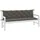 vidaXL Gartenbank-Auflagen 180 x 50 x 7 cm melange dunkelgrau 2 St.