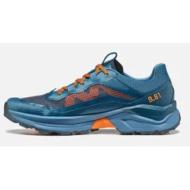 Garmont 9.81 Engage Wanderschuhe - Corsair Blue / Persimmon Orange - EU 44