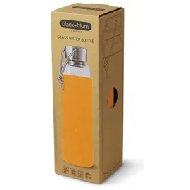 Black+Blum Glaswasserflasche 600ml - Orange - One Size