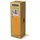 Black+Blum Glaswasserflasche 600ml - Orange - One Size
