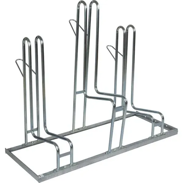 Fahrradständer-Set 3 Stellplätze Reifenbreite bis 75 mm