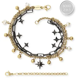 Engelsrufer Boho Chic Sterne Edelstahl vergoldet