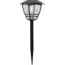 LED-Solar-Lampe, Kunststoff, 14x45 cm,