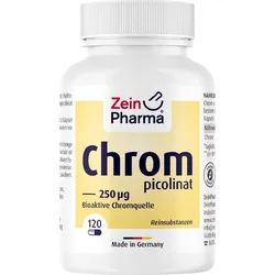 Chrompicolinat 250 Ug In Vegetarischen Kapseln 120 ST