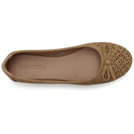 LASCANA Ballerina Damen camelfarben Gr.39