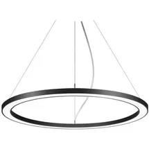 Brumberg 1-flg. 13932183 60 cm rund schwarz dimmbar