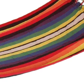 Harms Import Stab Hänge Matte Stuhl Garten Camping Holz Textil Sonnen Liege