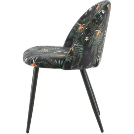 venture home Esszimmerstuhl Velvet mehrfarbig 2er Set