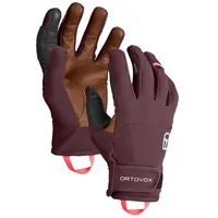 Ortovox Damen Tour Light Handschuhe (Größe L, rot)