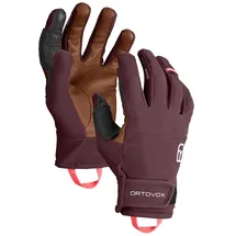 Ortovox Damen Tour Light Handschuhe (Größe L, rot)
