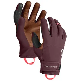 Ortovox Damen Tour Light Handschuhe (Größe L, rot)