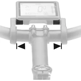 KLICKfix Display Spacer Adapter schwarz