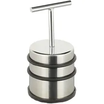 Relaxdays Türstopper Silber 7 cm
