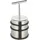 Relaxdays Türstopper Silber 7 cm