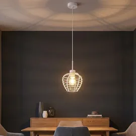 GLOBO LED Hängeleuchte 1-flg. 120 cm rund weiß