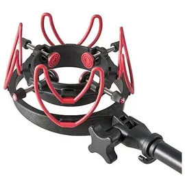 Rycote InVision Universal Mikrofon Shock Mount für großes Mikrofon, Schwarz