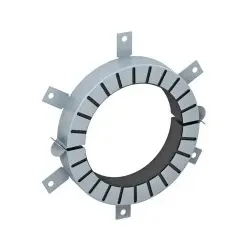 OBO 7202210 Rohrmanschette für brennbare Rohre Ø160mm Intumeszierender Baustoff grau TCX-160