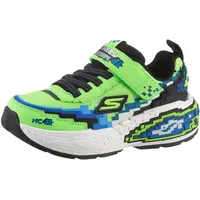 SKECHERS Mega-Craft 4k Kinder Limette/Schwarz 31