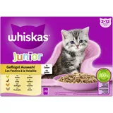 Whiskas Junior Geflügel Auswahl in Gelee 4 x 12 x 85 g