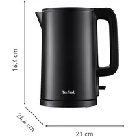 Tefal 1,5 l Schwarz