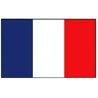 Flagge  (Frankreich, 45 x 30 cm, Spunpolyester)