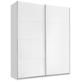 POL-POWER Kleiderschrank SEVILLA, Weiß Hochglanz - Weiß matt - 170 x 210 cm