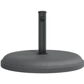 vidaXL Schirmständer Beton 25 kg Grau