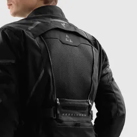 Rebelhorn Hardy 3.0 Motorradjacke Schwarz 3XL
