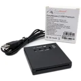 Easymouse Smartmouse 2 USB Premium Programmer mit Phönix Modus Unterstützung für Smartcards, Stromversorgung und Programmierung über USB, DIP-Schalter für 3.58, 6.00, 8.00, 10.00 und 12.00Mhz